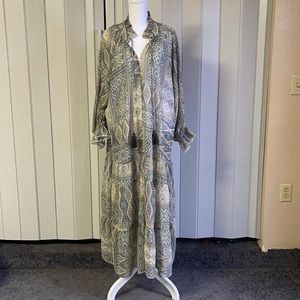 Long Sleeve Boho Maxi Dress